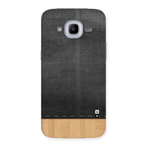 Bicolor Wood Texture Back Case for Samsung Galaxy J2 2016